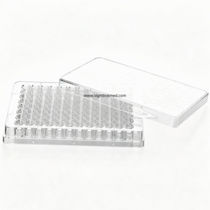 High Quality Transparent Sterile 96 Well U Bottom Cell Culture Plates