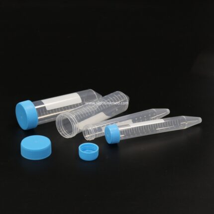 Disposable Medical Grade PP Material Conical Round Bottom Centrifuge Tubes