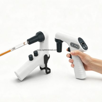 Laboratory Adjustable Motorized Digital Micropipette EP100Pro Electronic Pipette Controller With Stand