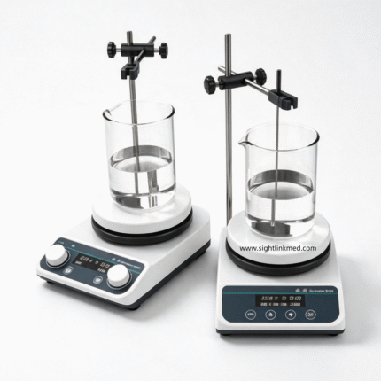 Laboratory Stirrer Magnetic Stirrer with Stainless Steel Ceramic Coating Magnetic Stirrer Heating Plate