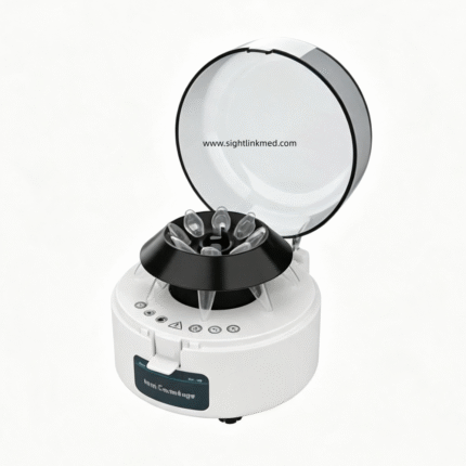 High Speed Machine Micro Tube Centrifuge Mini Centrifuge Low Noise Lab Equipment with Safety Lid