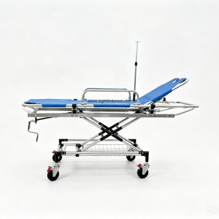 Adjustable Medical Hospital Equipment Emergency Room Beds Aluminum Alloy Rescue Bed