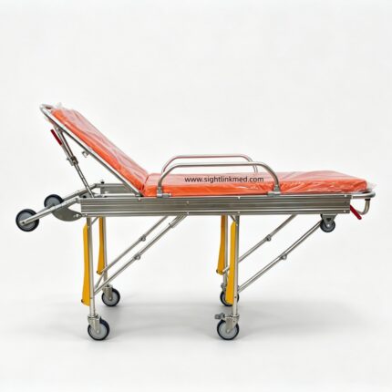 Factory Manual Aluminum Alloy Patient Transport Stretcher Ambulance Stretcher for Hospital Emergency Transport