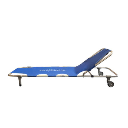 Adjustable Backrest Foldable StretcherEmergency Patient Transport Manual Transfer Stretcher