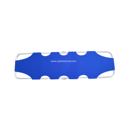 Portable Medical  Aluminum Alloy Steel Foldable Stretcher Ambulance Medical Home Stair Patient Emergency Rescue Stretcher Bed